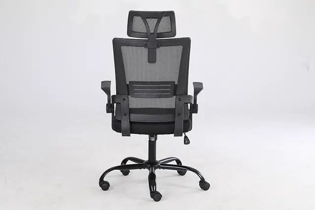 Alt view image 4 of 7 - QIGRIF furniture Store Office Chair, Ergonomic Office Chair High Back Mesh Office Chair with Padded Lumbar Support.