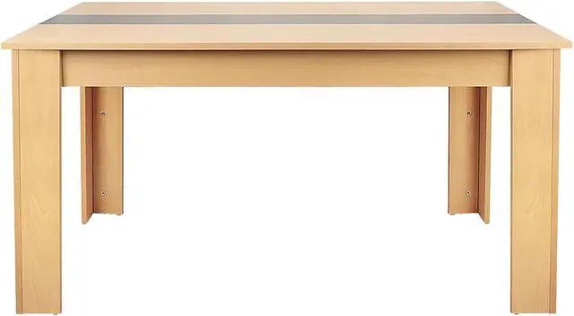 Main image of QIGRIF furniture Store Modern Home Dining Table Office Desk, Modern Minimalist Style Writing Study Table, Size 55.1(L)*31.5(W)*29.5(H)