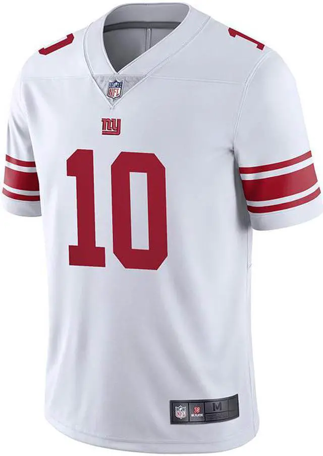 Alt view image 6 of 7 - Meitu Rugby League 2021-2022 New York Giants Manning Jersey No. 10 Top White Blue