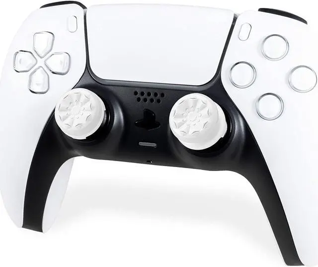 Alt view image 5 of 6 - KontrolFreek FPS Freek Galaxy White for PS4 and PS5 | Performance Thumbsticks | 1 High-Rise, 1 Mid-Rise | white