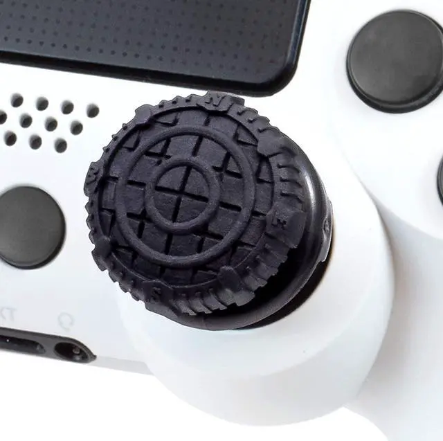Alt view image 4 of 7 - KontrolFreek FPS Freek Battle Royale Nightfall for PS4 and PS5 | Performance Thumbsticks | 2 High-Rise Convex Black