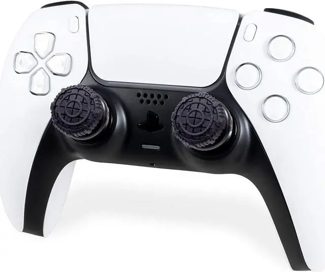Alt view image 5 of 7 - KontrolFreek FPS Freek Battle Royale Nightfall for PS4 and PS5 | Performance Thumbsticks | 2 High-Rise Convex Black