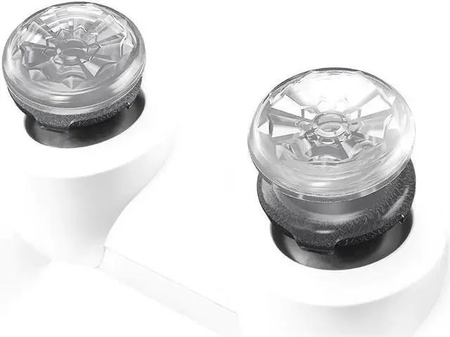 Alt view image 2 of 7 - KontrolFreek FPS Freek Crystal Galaxy for PS4 and PS5 | Performance Thumbsticks | 1 High-Rise, 1 Mid-Rise | Crystal