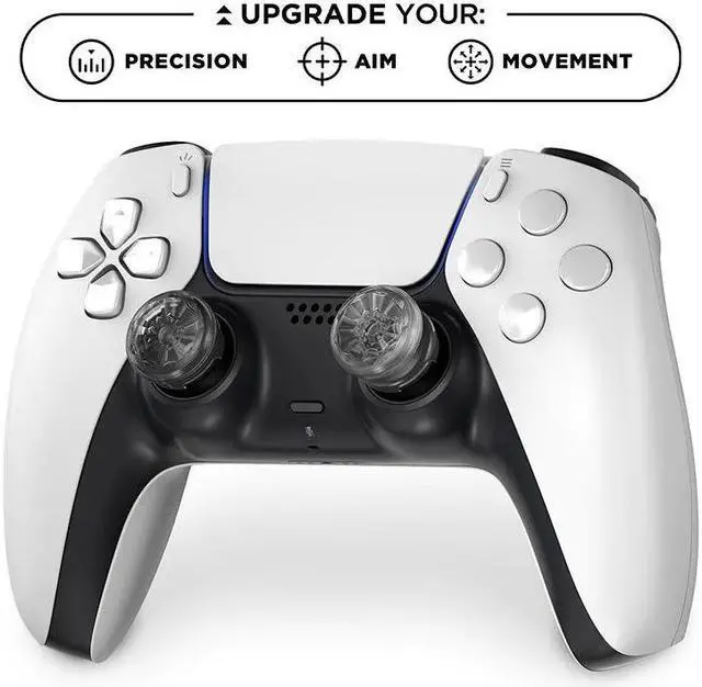 Alt view image 3 of 7 - KontrolFreek FPS Freek Crystal Galaxy for PS4 and PS5 | Performance Thumbsticks | 1 High-Rise, 1 Mid-Rise | Crystal