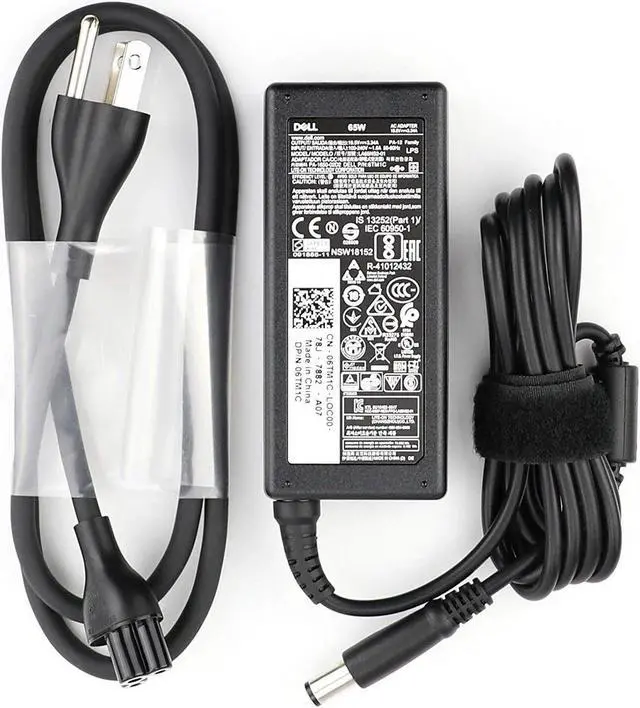 Main image of Dell 65W 19.5V 3.34A Ac Adapter Charger Power Supply DA65PM111