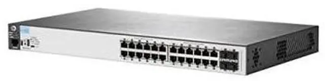 Alt view image 2 of 4 - HP J9773A E 2530-24G-PoE+ Switch - Switch - Managed - 24 x 10/100/1000 (PoE+) + 4 x Gigabit SFP - Desktop, Rack-mountable, Wall-mountable - PoE+