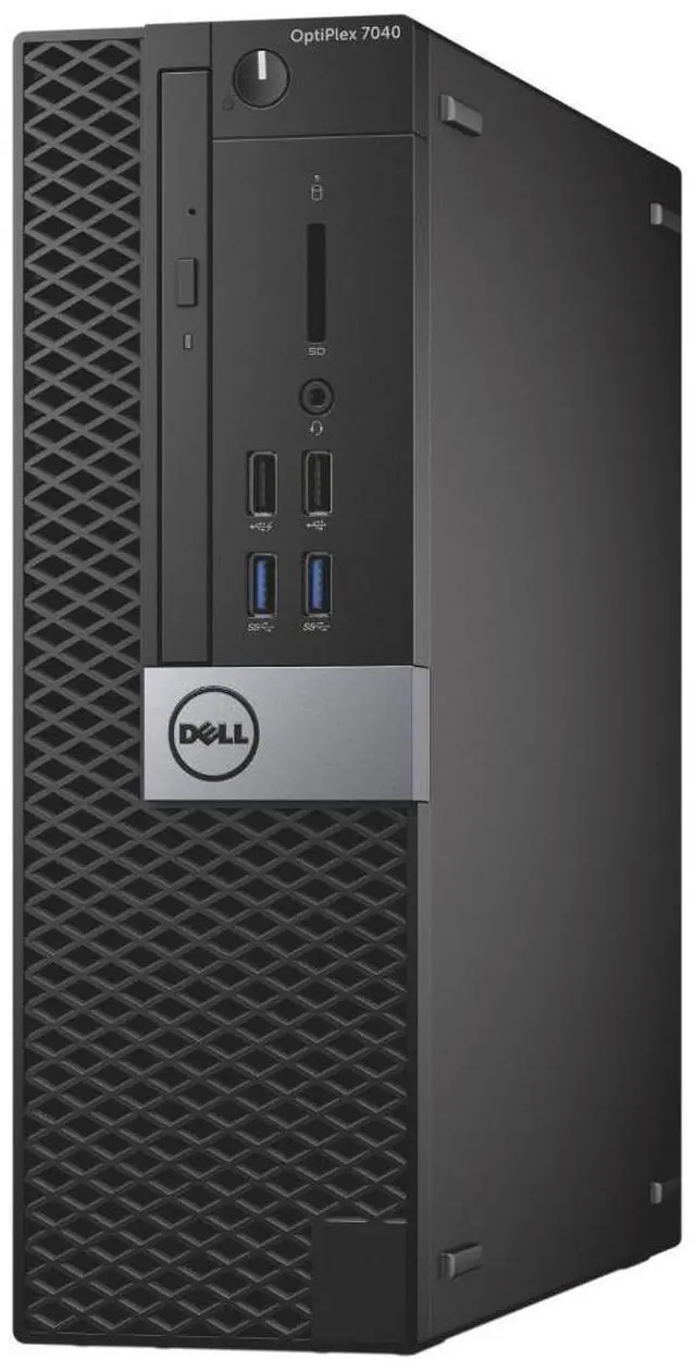 Alt view image 12 of 13 - Dell Optiplex 7040 SFF Business Computer (6th gen Intel Core i5-6500 3.2GHz, 8GB 2133MHz DDR4 Memory, NEW 480GB SSD, Display Port, HDMI, USB 3.0, Windows 10 Pro 64-Bit, Keyboard/Mouse)