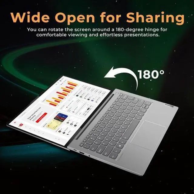 Alt view image 2 of 4 - Lenovo ThinkBook 13S 13.3" Business Laptop, Intel Evo i7-1165G7, 16GB DDR4 RAM, 512GB PCIe SSD, Intel Iris Xe Graphics, Backlit Keyboard, Win 11Pro