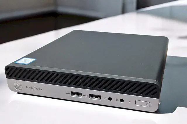 Alt view image 2 of 3 - HP ProDesk 600 G5 Mini Desktop Computer PC, 9th Gen Hexa-Core i5-9500T, 32GB DDR4 RAM, 1TB SSD Win 11 Pro (Grade A)