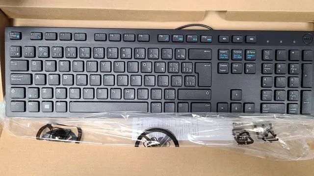 Main image of New Genuine Dell KB216-B Canadian MultiLingual USB Wired Black Keyboard 06kw2k