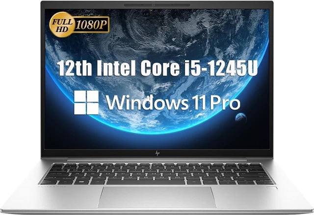 Main image of HP EliteBook 840 G9 14" Intel Core i5-1235U 1.6GHz Deca Core, 16GB RAM, 512GB SSD, Windows 11 Pro, 64-bit, CAM, Silver