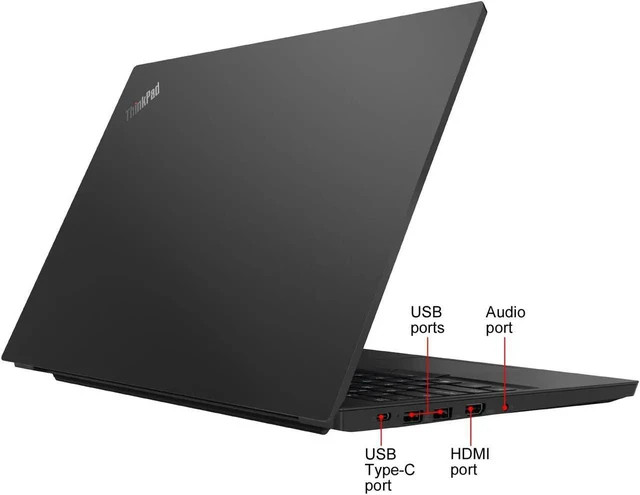 Alt view image 3 of 6 - Lenovo ThinkPad E15 15.6in FHD Intel Core i5-10210U 8GB RAM 256SSD + 500HDD Win 11 Pro