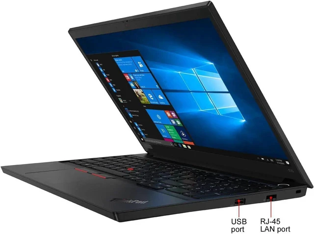 Alt view image 4 of 6 - Lenovo ThinkPad E15 15.6in FHD Intel Core i5-10210U 8GB RAM 256SSD + 500HDD Win 11 Pro