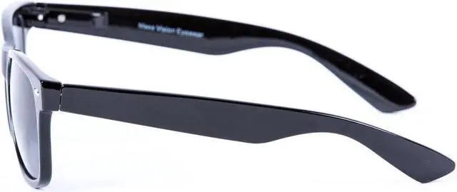 Alt view image 3 of 6 - Classic Style Full Lens (No Bifocal) Reading Sunglasses for Men and Women +1.50 Black