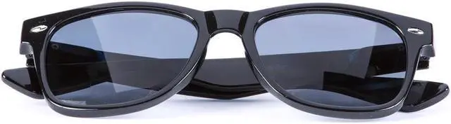Alt view image 4 of 6 - Classic Style Full Lens (No Bifocal) Reading Sunglasses for Men and Women +1.50 Black