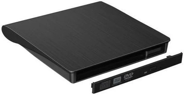 Alt view image 3 of 5 - 9.5mm Laptop Optical Drive Case,Slim USB 3.0 DVD External Enclosure SATA to USB ODD Case Box for CD/DVD-ROM Combo DVD RW ROM Burner