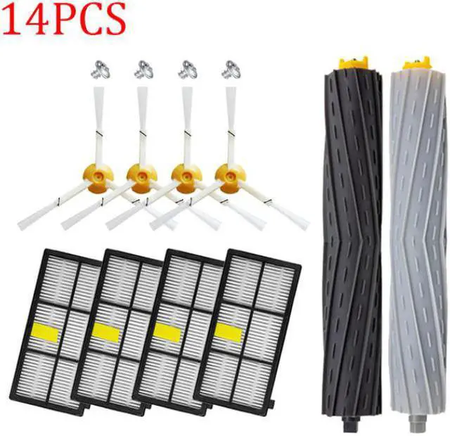 Main image of HEPA Filters & Brushes kit for iRobot Roomba 800 900 Series 860 870 880 890 960 980 990 Robot Vacuum Cleaner Parts Accessories