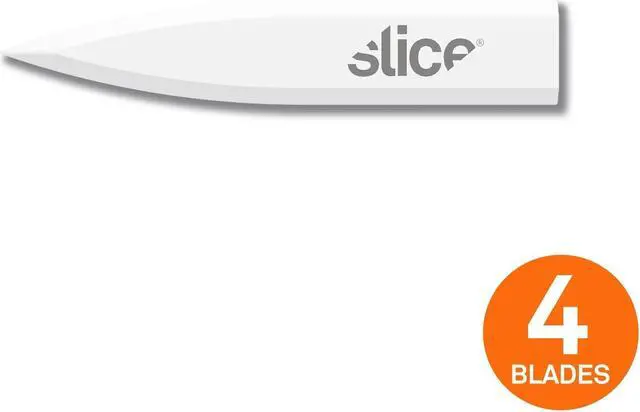 Alt view image 4 of 7 - SLICE 10532 Precision Blade,Double-Edged,White,PK4