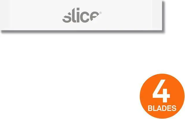 Alt view image 4 of 7 - SLICE 10535 Precision Blade,Double-Sided,White,PK4