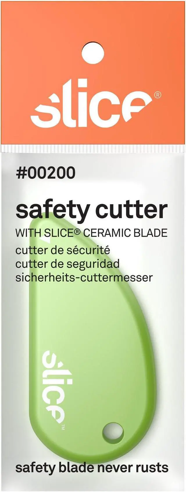 Alt view image 10 of 11 - Slice 00200 Safety Cutters, Micro Ceramic Blade, Green