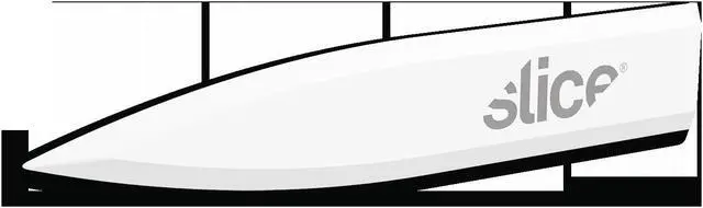 Alt view image 5 of 7 - SLICE 10532 Precision Blade,Double-Edged,White,PK4