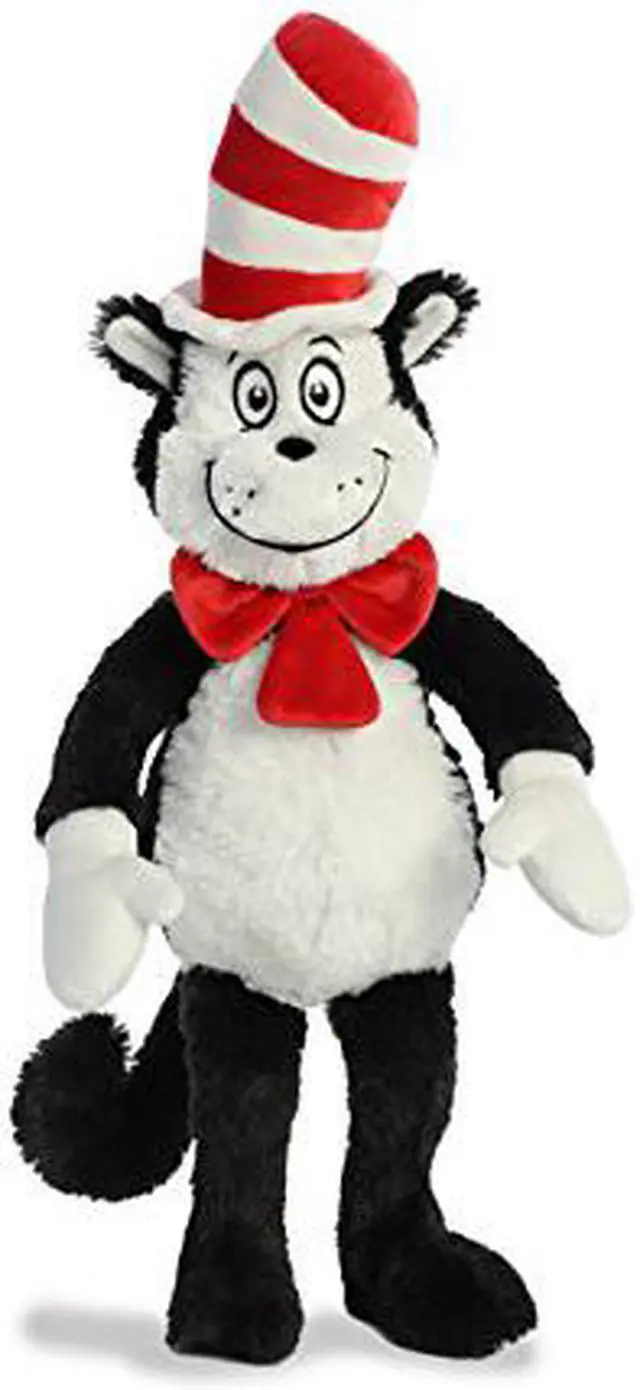 Alt view image 6 of 7 - Aurora® - Large Multi-Color Dr. Seuss - 18" Cat In The Hat - Whimsical Stuffed Animal
