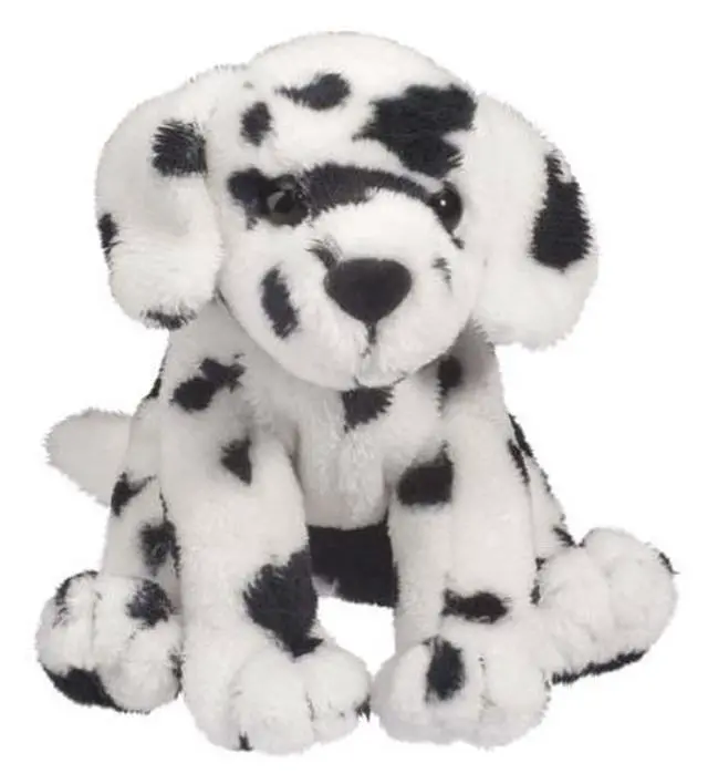 Alt view image 7 of 7 - Checkers Dalmatian 5.5" by Douglas Cuddle Toys