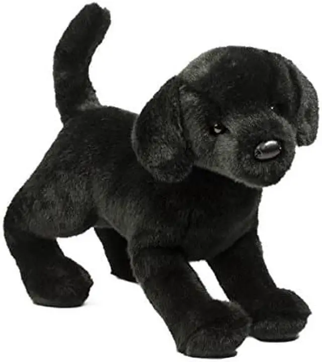 Alt view image 7 of 7 - Chester Black Lab 16" by Douglas Cuddle Toys