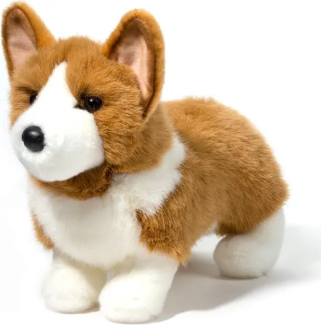 Alt view image 8 of 8 - Douglas Toys Plush Ingrid Welsh Corgi 14"