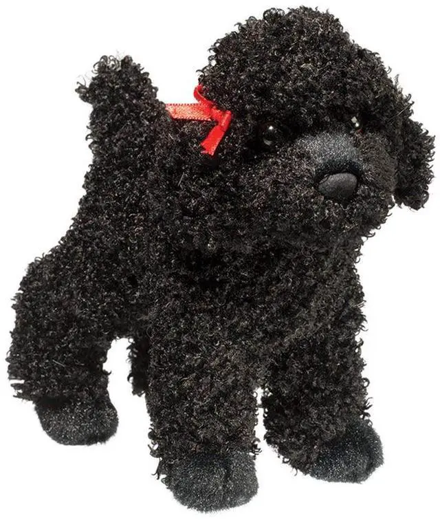 Main image of Douglas Toys Gigi Black Poodle Plush Stuffed Animal Toy, 8"