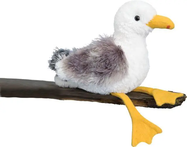 Alt view image 3 of 3 - Seymour Seagull 8" by Douglas Cuddle Toys