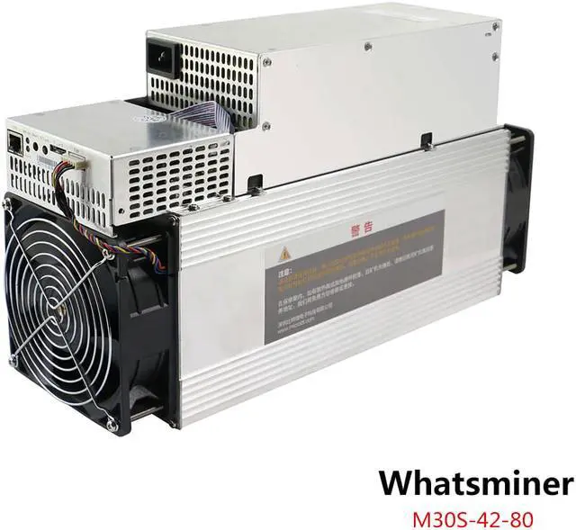 Alt view image 3 of 4 - Whatsminer M31S from MicroBT mining SHA-256 algorithm with a maximum hashrate of 80Th/s for a power consumption of 3360W Shipping 5-9 days