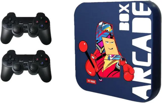 Main image of vibebli Arcade Box Wired 4K HD Game Console for PS1/DC/N64 256GB Classic Retro Video Games 50,000+ Games Super Console Mini TV Game Player, Retro Game Play, Retro Game Console, Classic Game Play