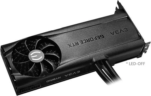 Alt view image 3 of 6 - EVGA GeForce RTX 3080 Ti XC3 Ultra Hybrid Gaming, 12G-P5-3958-KR, 12GB GDDR6X, ARGB LED, Metal Backplate