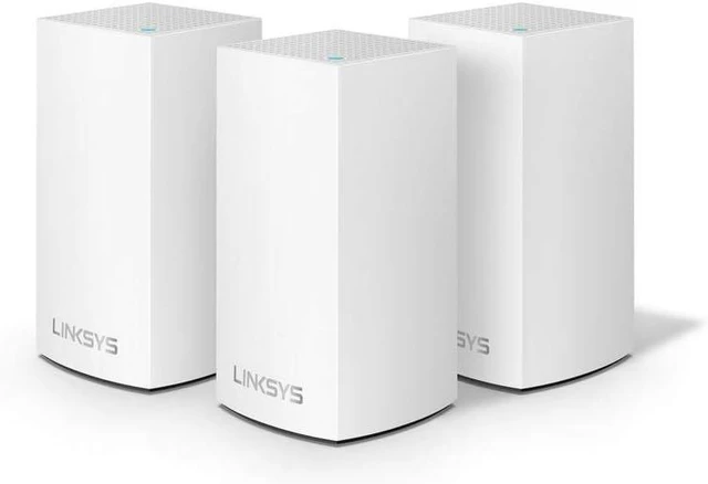 Main image of Linksys Velop WHW0103 Whole Home Mesh Wi-Fi Router Dual-Band System AC3900 (3-pack)