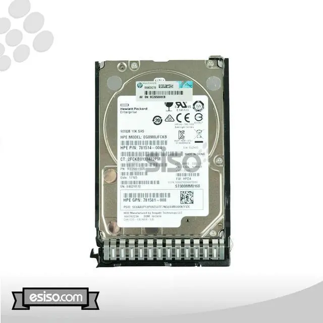 Main image of New 785069-B21 785411-001  900Gb 12G 10K Sff 2.5" Sas Sc Hard Drive