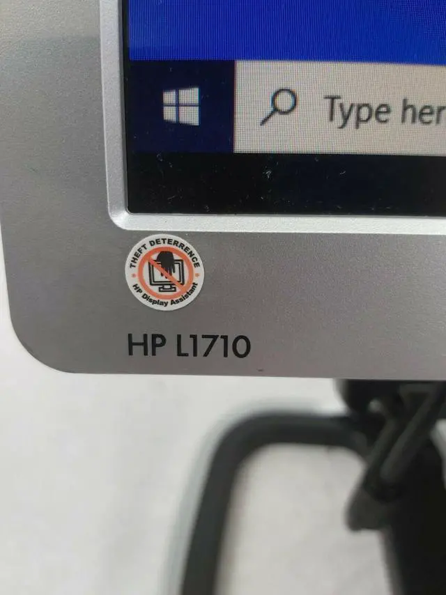 Alt view image 3 of 7 - Hp L1710 17" Lcd Monitor Grade C