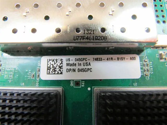 Alt view image 11 of 12 - DELL 45Gpc Sanblade 8Gb Quad Port Pciexpress 2.0 X8 Fibre Channel Host Bus Adapter With Standard Bracket Card Only