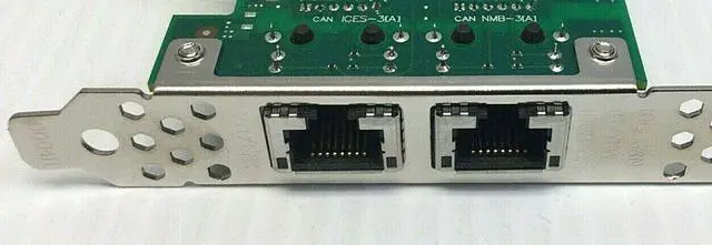 Alt view image 5 of 6 - Ibm 49Y7970 49Y7970-Ao 5462-Ac1 X3650 M5 7148-Ac1 X3690 X5 Dual Port 10Gb Rj-45