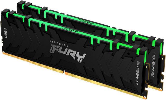 16Gb Kingston Fury Renegade Rgb 3600Mhz Ddr4 Dual Memory Kit (2 X 8Gb)