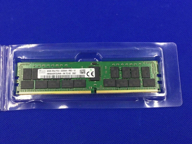 Main image of HMA84GR7DJR4N-XN HYNIX 32GB (1X32GB) 2RX4 PC4-3200AA SERVER MEMORY