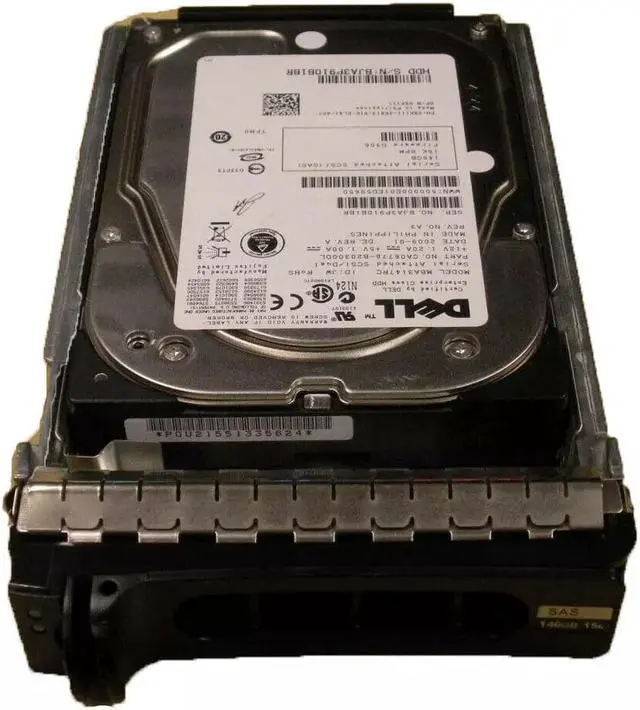 Alt view image 8 of 12 - Dell XK111 146 GB Hard Drive - 3.5" Internal - SAS (3Gb/s SAS)