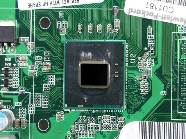 Alt view image 2 of 7 - HP OEM Compaq 100EU AIO Desktop Motherboard DDR2 RJ-45 616661-001 619968-001
