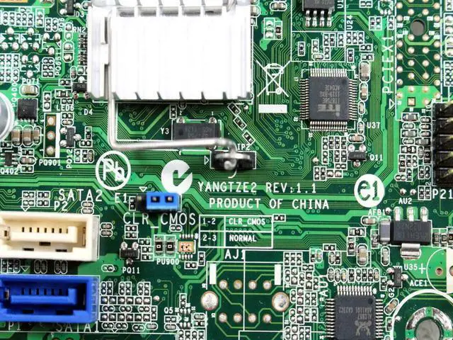 Alt view image 6 of 7 - HP OEM Compaq 100EU AIO Desktop Motherboard DDR2 RJ-45 616661-001 619968-001