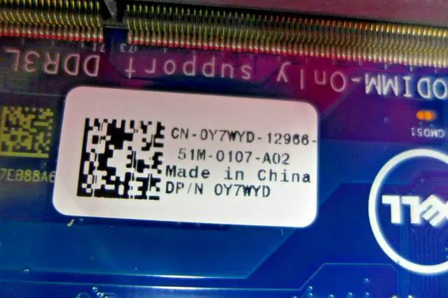 Alt view image 6 of 6 - Dell OEM Inspiron 5548 14 5448 Motherboard System Board i5 Motherboard Y7WYD