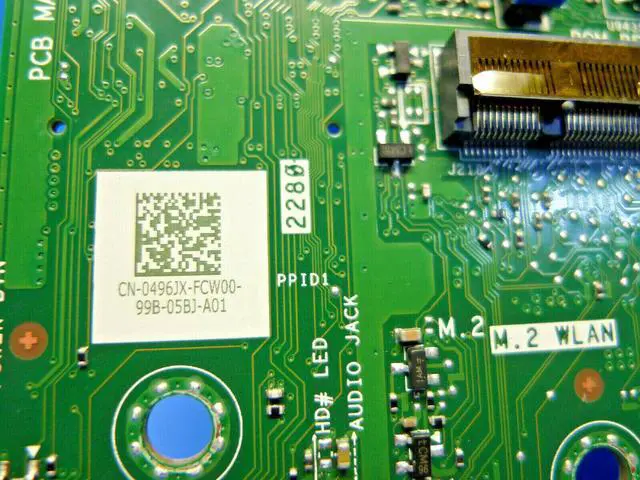 Alt view image 5 of 5 - Genuine Dell Optiplex 7070 Micro Motherboard Ddr4 496Jx