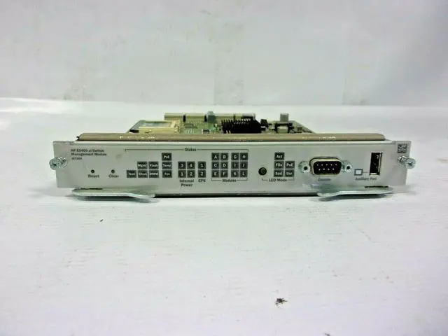 Alt view image 2 of 6 - Hp Procurve Switch 5400Zl Management Module J8726a