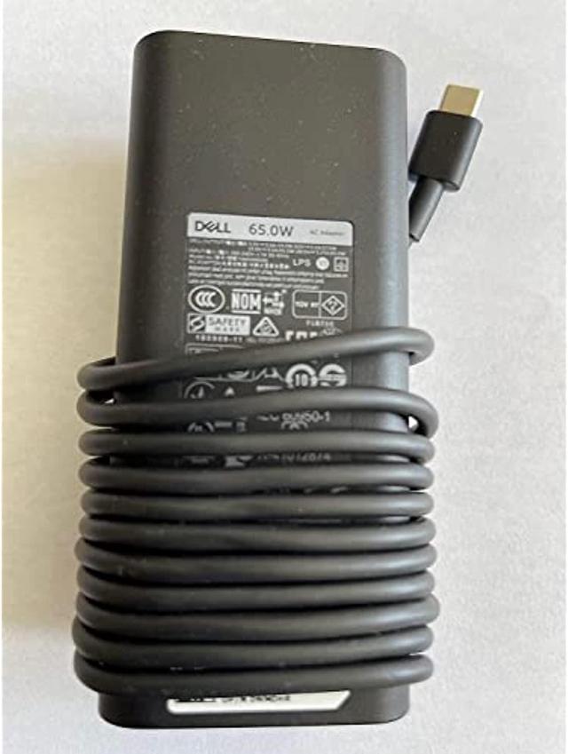 Alt view image 6 of 7 - Dell Laptop Charger 65W Watt Usb Type C Ac Power Adapter La65nm190/Ha65nm190/Da65nm190 Include Power Cord For Dell Xps 12 9250, Xps 13 9350 Compatible With Xps Series And Latitude 5000 Series