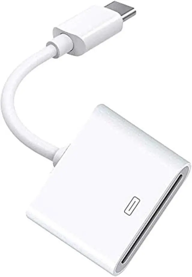 Main image of 30-Pin Female To Type C Usb 3.1 Male Usb-C Adapter Cable Computers Components Accessories (White)