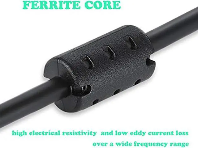 Alt view image 7 of 7 - Usb 2.0 Printer Cable 10 Ft Usb Printer Cable Type A Male To B Male Printer Scanner Cord For Hp, Canon, Lexmark, Epson, Dell Usb A To B Cable And More (Black 10Ft)